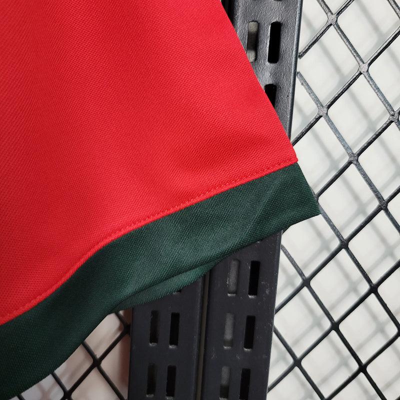 Camisa Portugal Home NIke 1972 Retrô- Vermelha