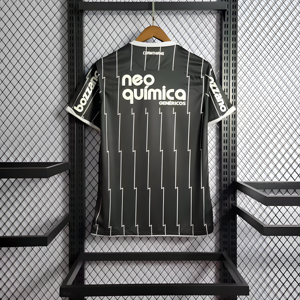Camisa Corinthians Retrô 2012/13 Home Nike Masculina - Preto