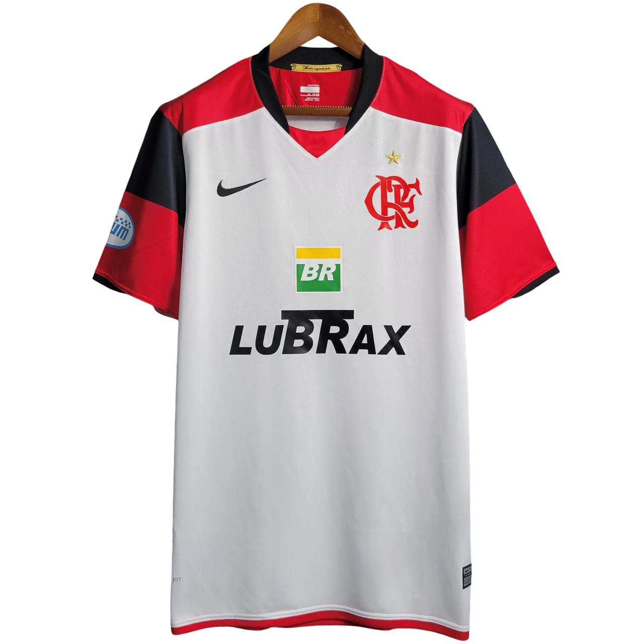 Camisa Retrô Flamengo Away 2008/09 Masculino - Branco