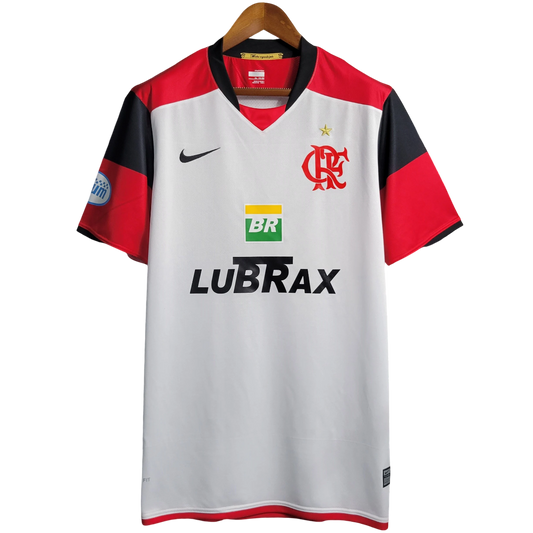 Camisa Retrô Flamengo Away 2008/09 Masculino - Branco
