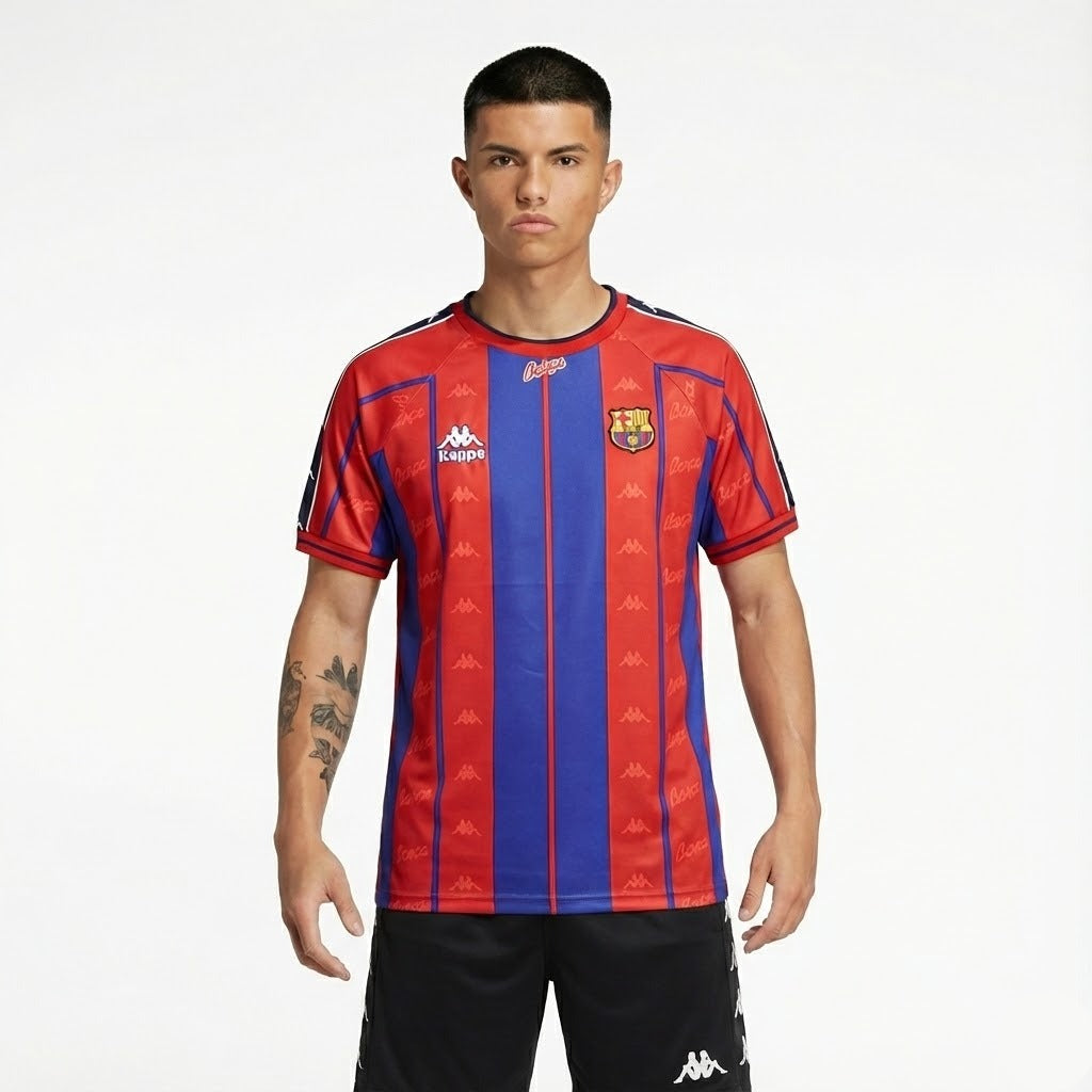 Camisa Retrô Barcelona 1997/98 I