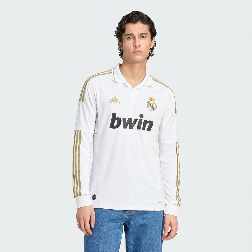 Camisa Retrô Real Madrid 2011/12 I Manga Longa