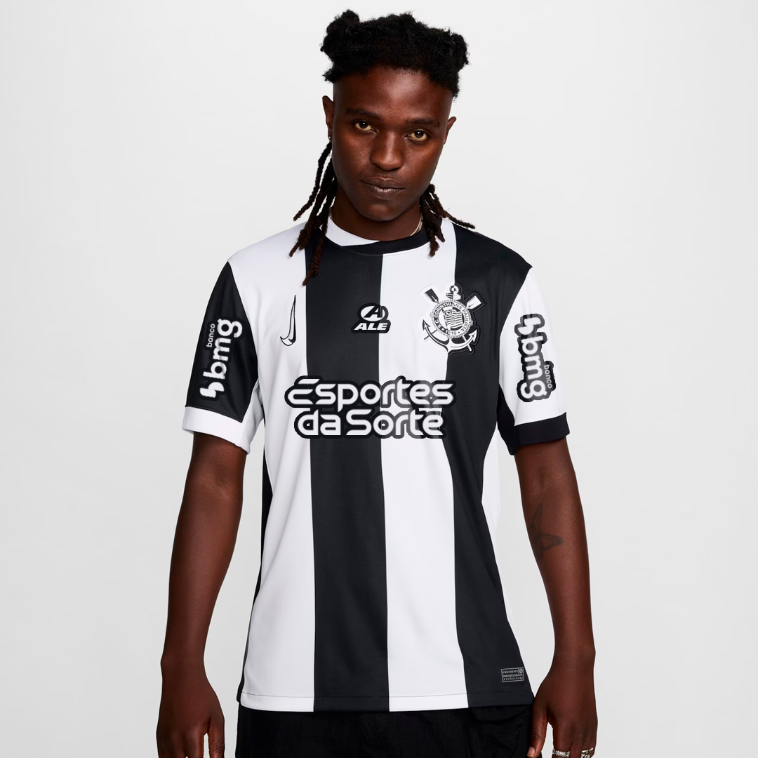 Camisa Nike Corinthians 2024/25 III Torcedor Patrocínios - [product_category] | Arquibancada Esportes