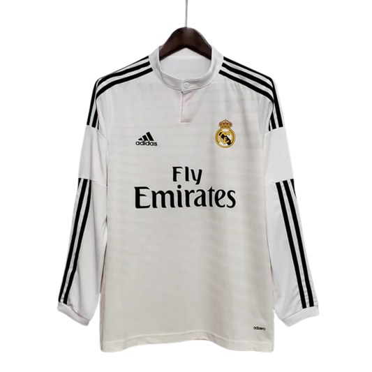 Camisa Manga Longa Real Madrid 14/15 Adidas - Branco