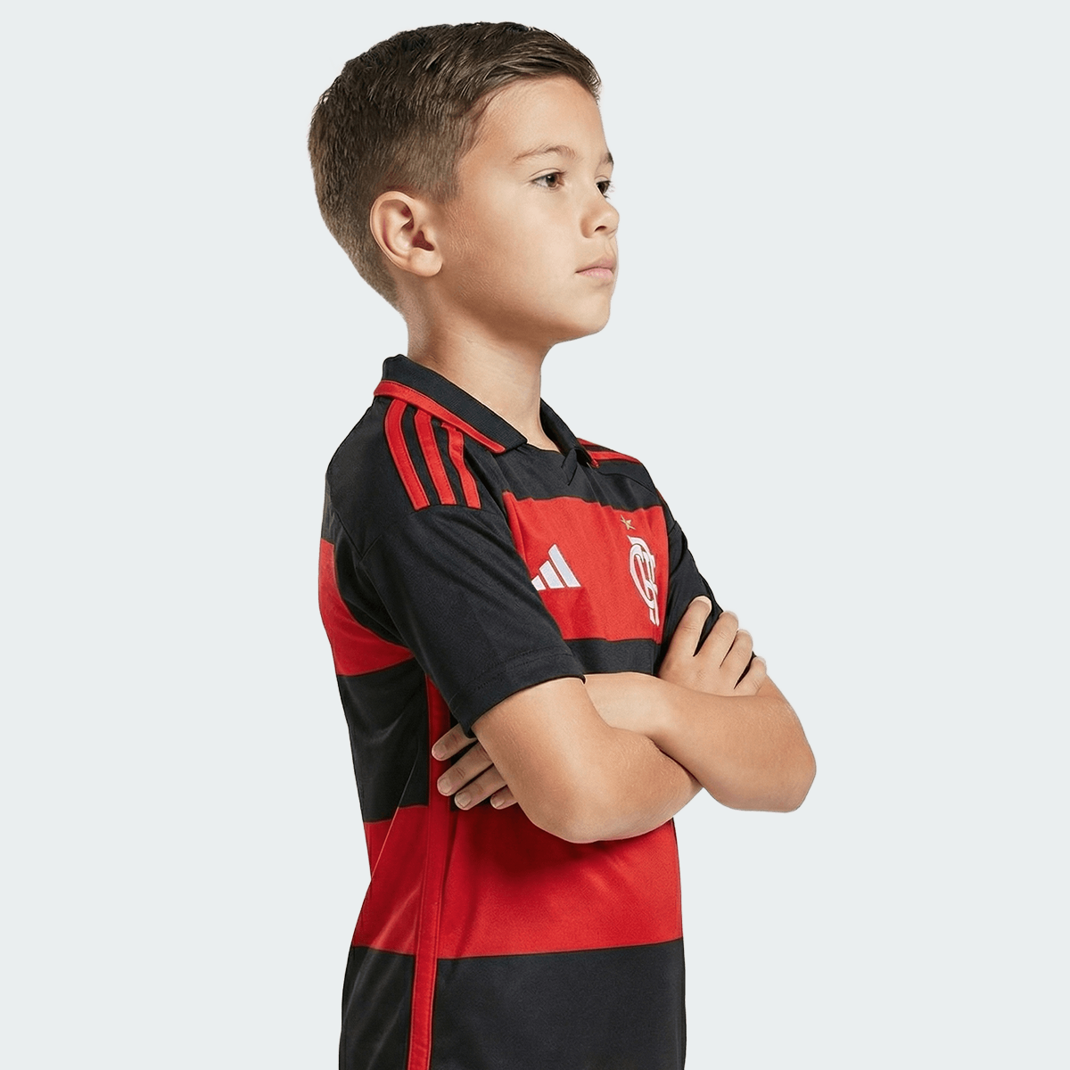 Conjunto Infantil Adidas Flamengo 2026/27 I