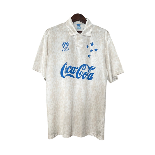 Camisa Cruzeiro Away Retrô 1993/94 branca - Finta