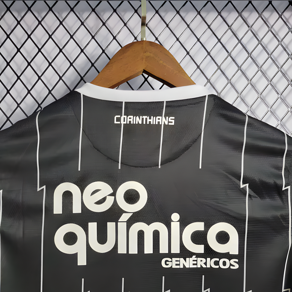 Camisa Corinthians Retrô 2012/13 Home Nike Masculina - Preto