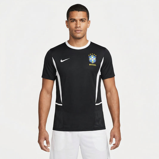 Camisa Brasil 2002 Goleiro Retrô Masculina