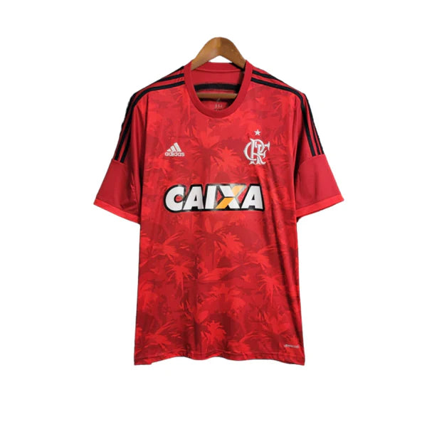Camisa Retrô Flamengo Third 2014/15 Masculino - Vermelho